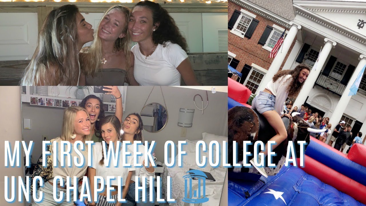 MY FIRST WEEK OF COLLEGE AT UNC | CHLOE BARBU