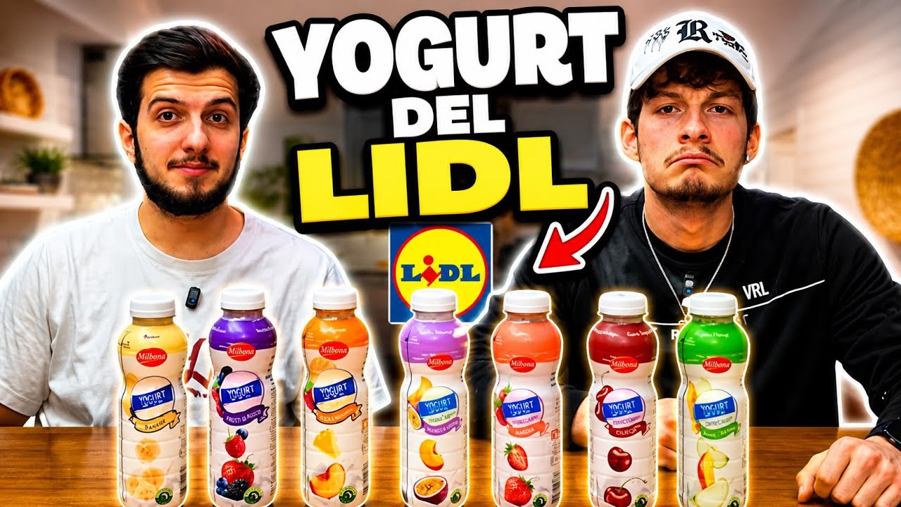 YOGURT DA BERE DEL LIDL 🥤 - PROMOSSI O BOCCIATI? - I PROVIAMO EP. 65