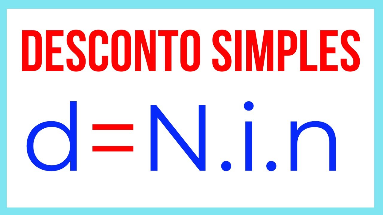 Como Calcular Desconto Simples