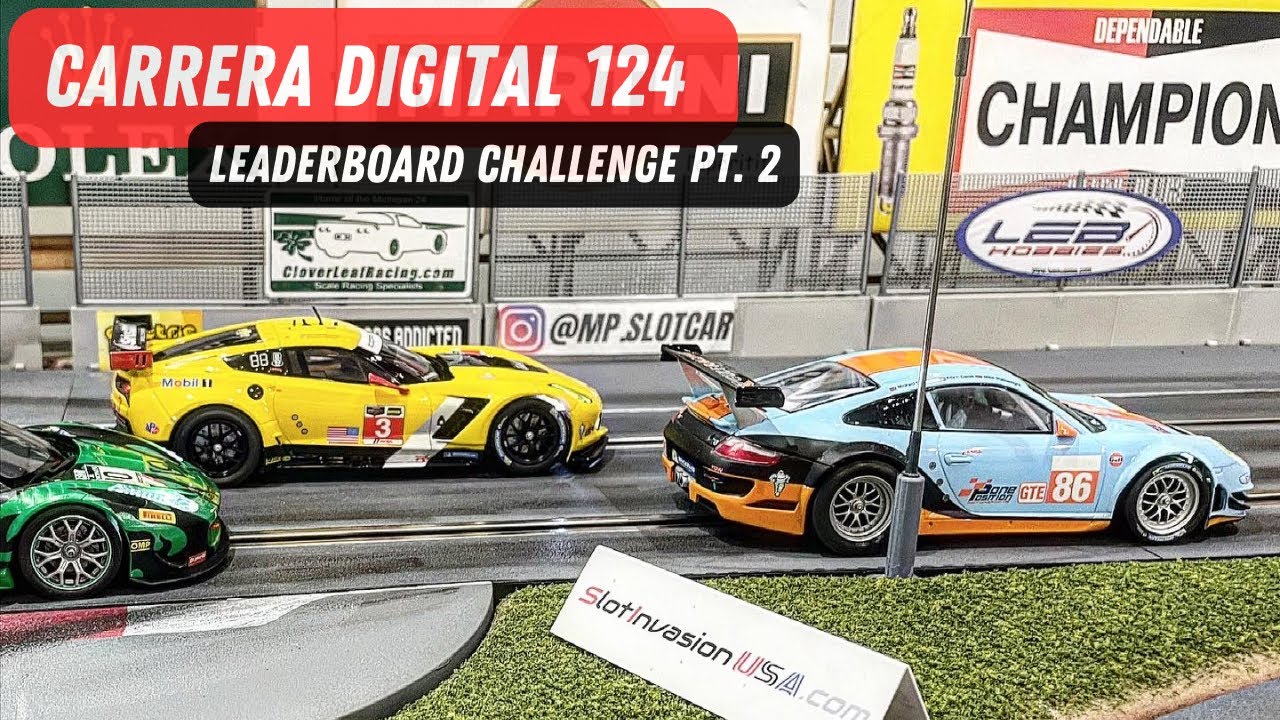 Carrera 124 Digital Leaderboard Challenge Part 2