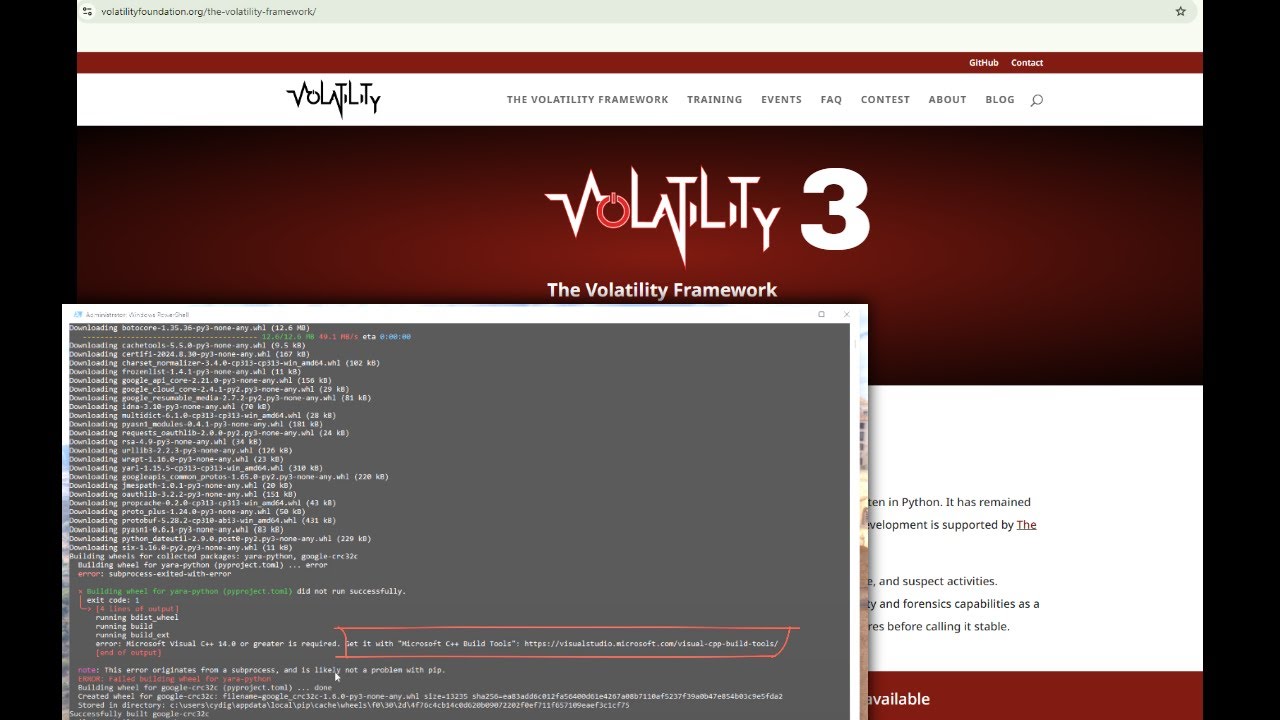Volatility 3 2.8.0  Installation Plug In Symbol Tables And Real Memory Forensics RAM Example
