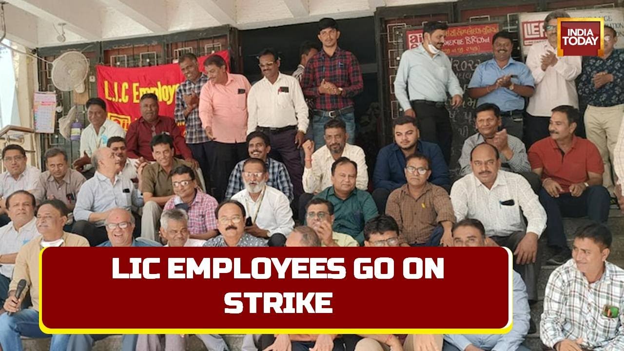 LIC Employees Protest Against New IPO In Ahmedabad | Ground Report