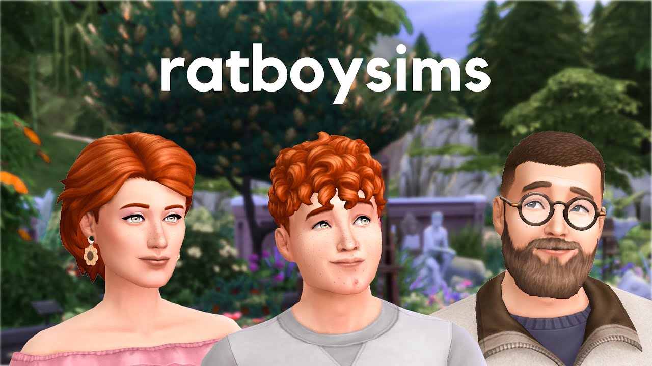 Ratboysims: лучший CC-креатор? Шикарные участки, персонажи, позы | Симс 4