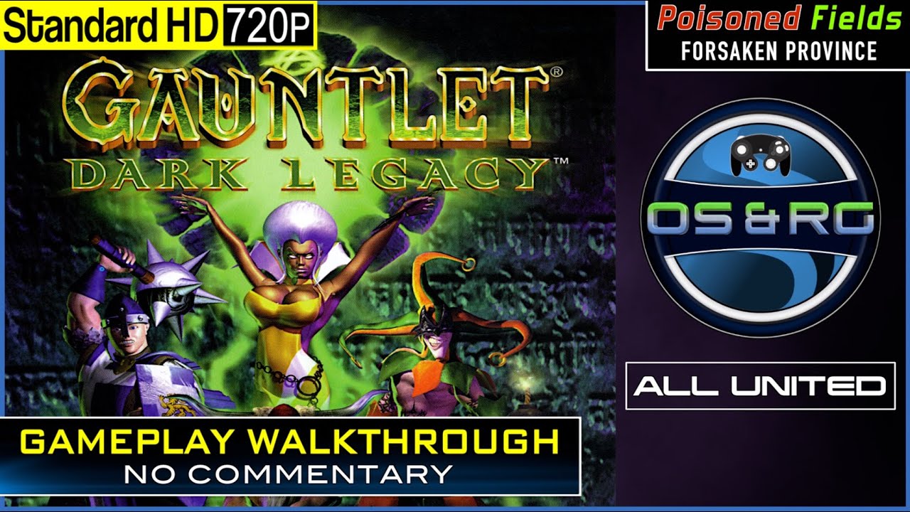 Gauntlet: Dark Legacy - Gameplay Walkthrough PS2 - CO-OP