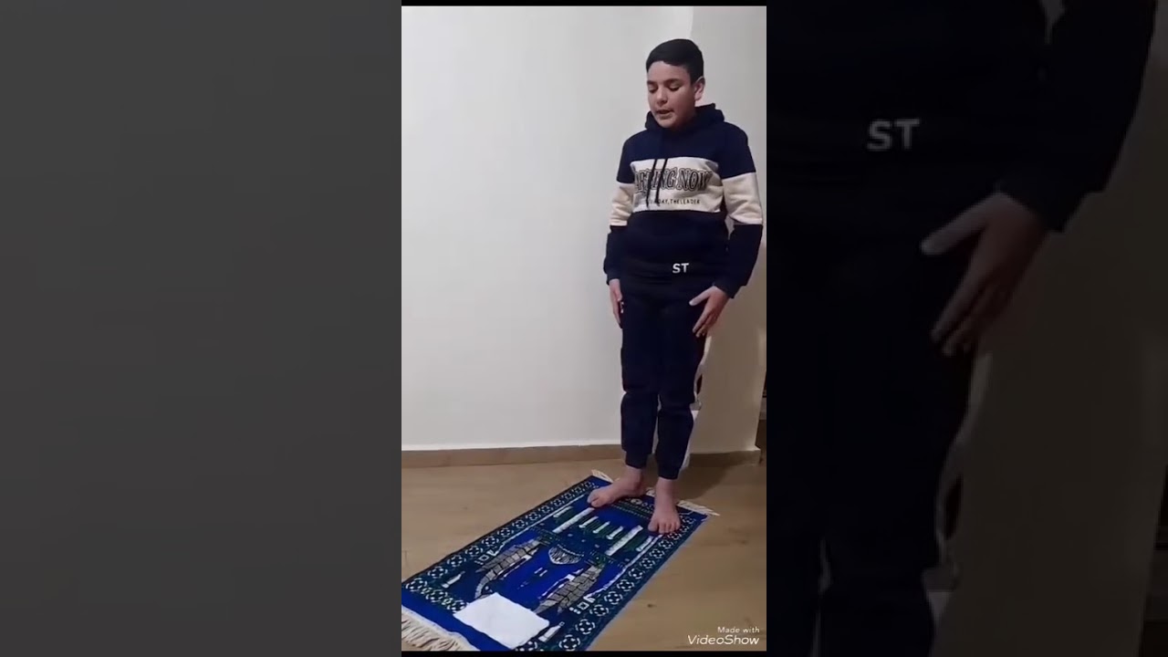 تعليم صلاة الفجر عند المسلمين العلويين من طفل مسلم علوي حفظه الله ورعاه 💚