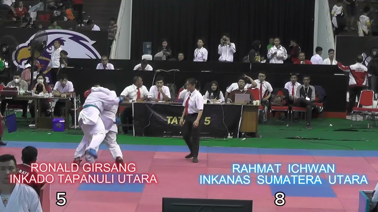 Semi Final Kumite Senior +84  KG Putra Piala Bintara TH 95