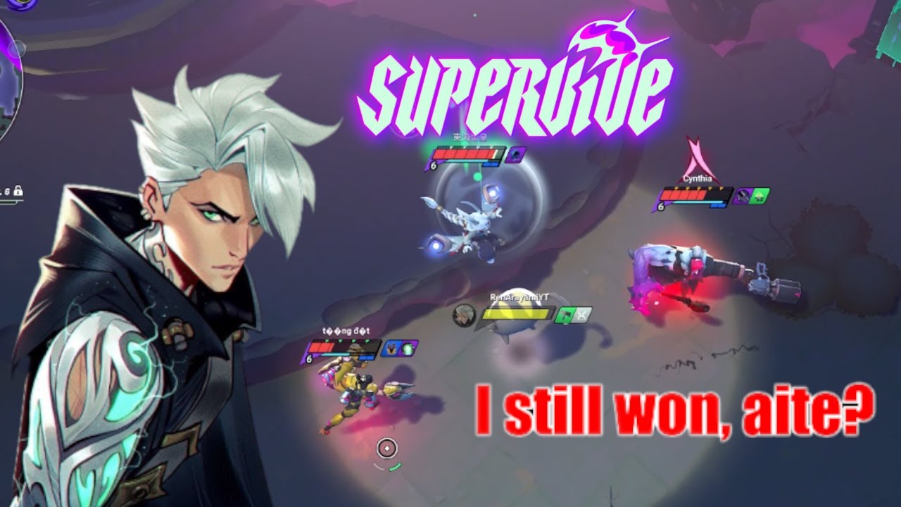 A win's still a win, right? | Supervive | Jin gameplay (Alpha WIP) | PvP highlights