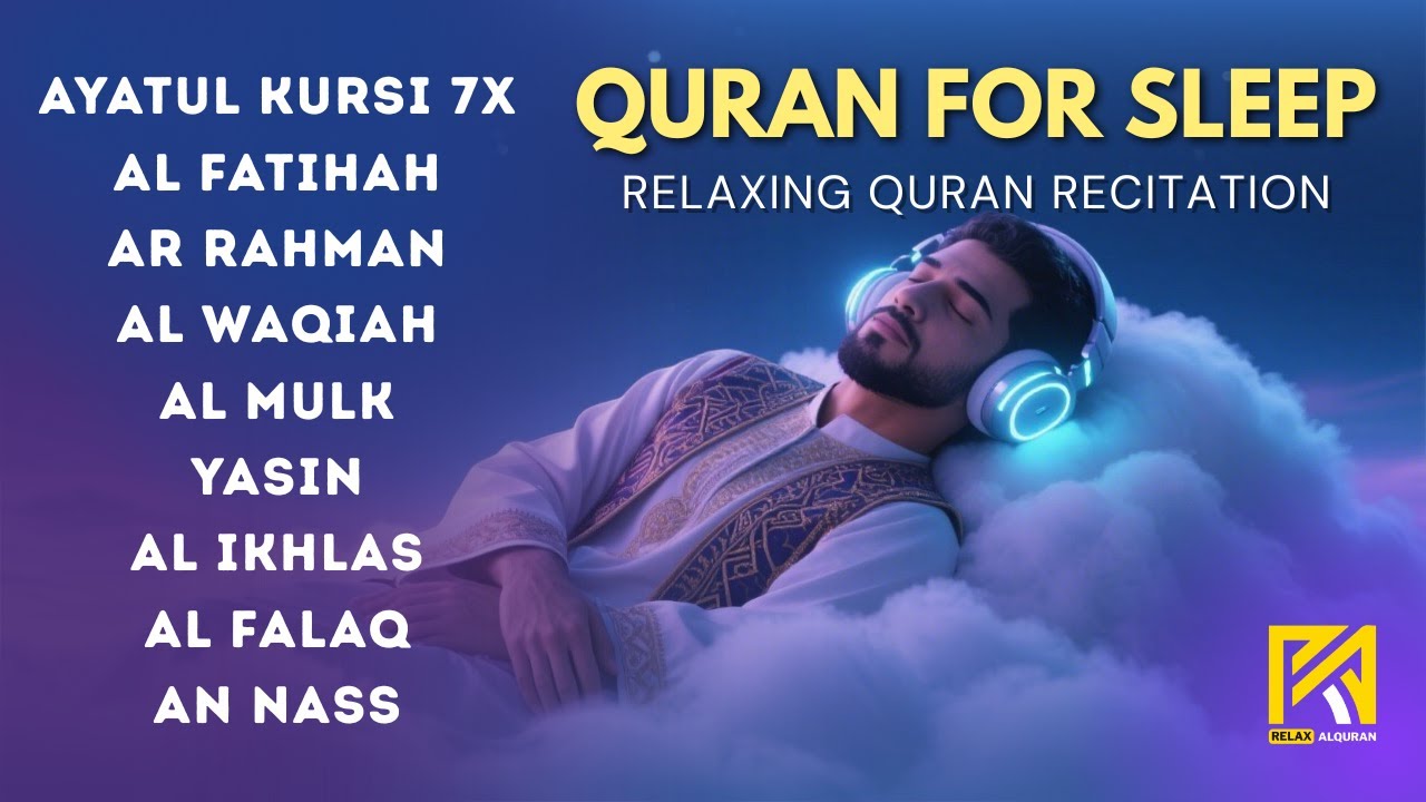 Ultimate Quran Before Sleep for Inner Calm ✦ Ayatul Kursi, Yasin, Ar Rahman, Al Waqiah