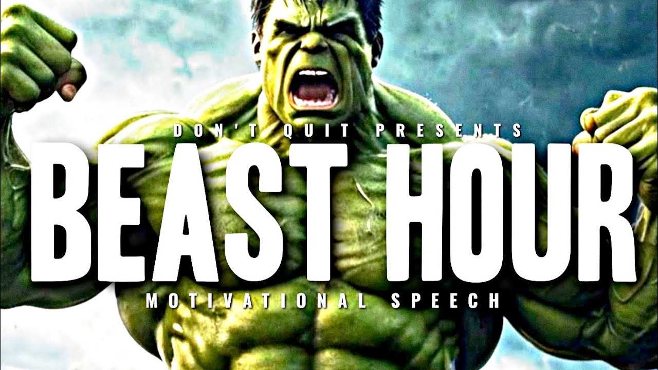 BEAST HOUR - 1 HOUR Motivational Speech Video | Gym Workout Motivation