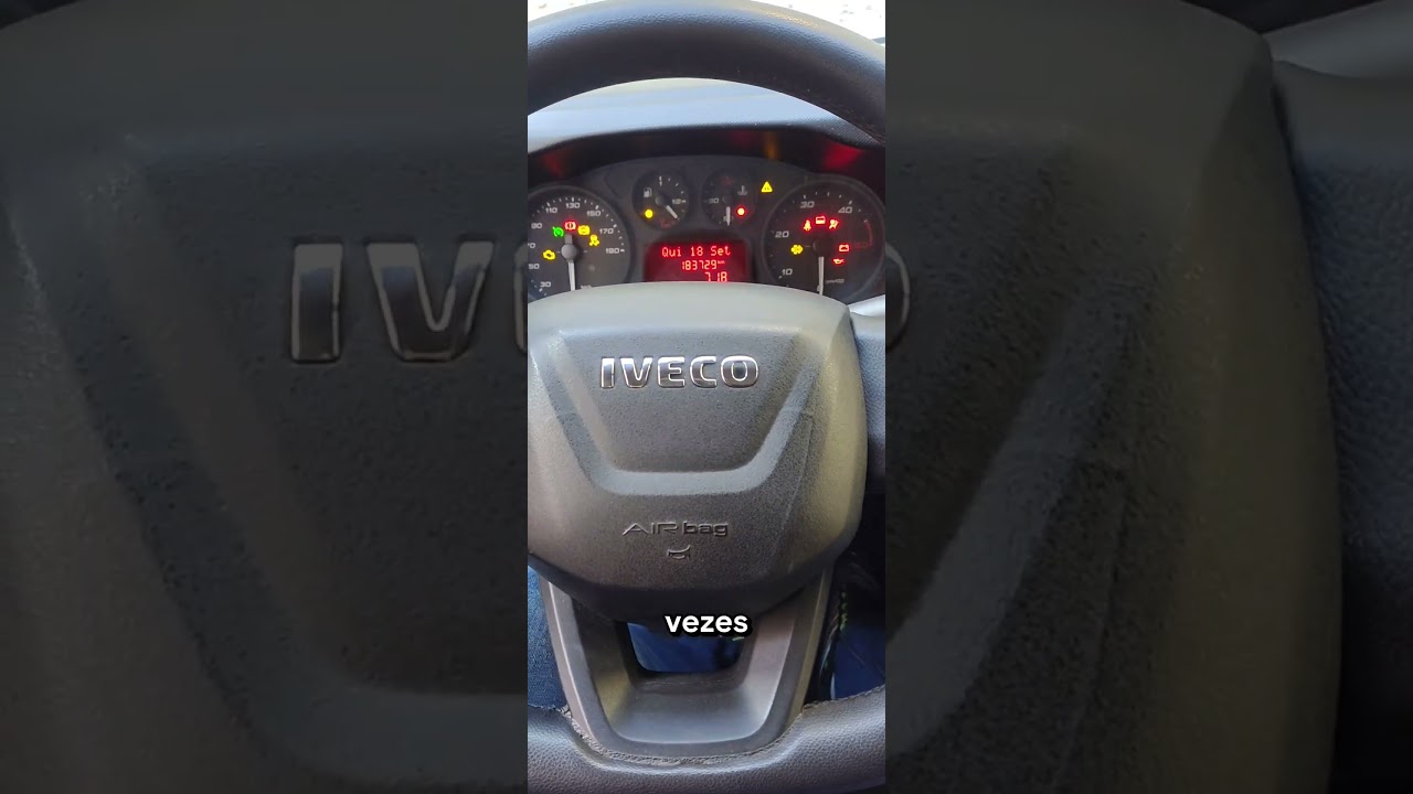 como apagar a luz de &oacute;leo da Iveco daily .