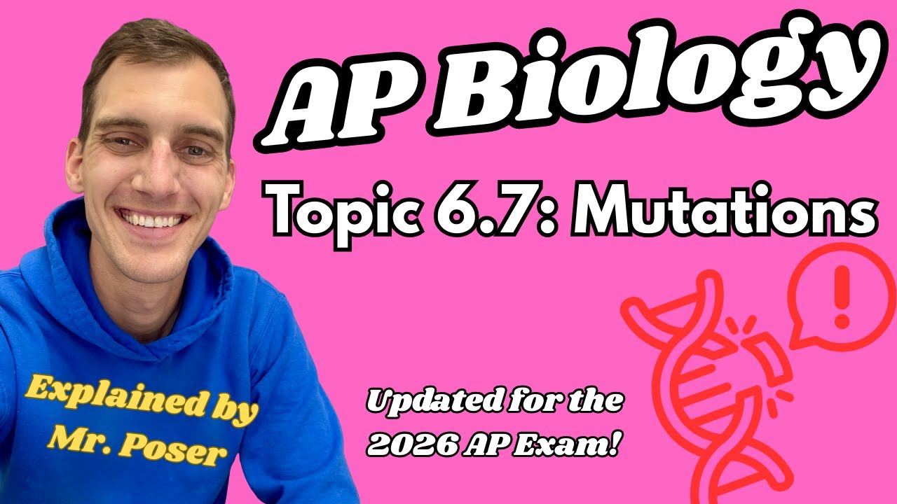 6.7 Мутации - AP Biology (обновлено в 2025-2026 гг.)
