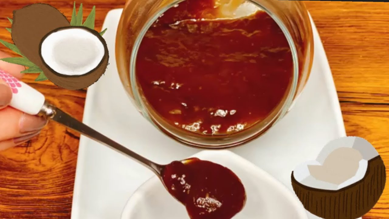 LECHE CONDENSADA de COCO con azúcar | Cómo Hacer Leche Condensada Casera