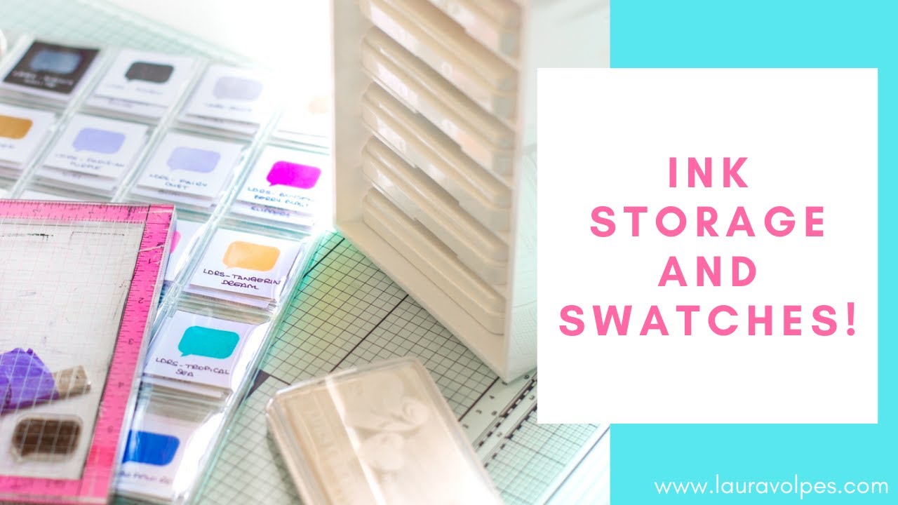 TIPS on INK SWATCHES And STORAGE