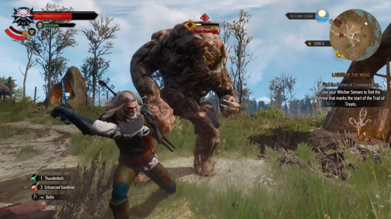 The Witcher 3 Next Gen Combat Gameplay | Xbox Series S