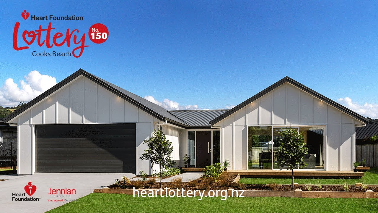 Heart Foundation Lottery 150 | Win a brand-new home in Cooks Beach, New Zealand