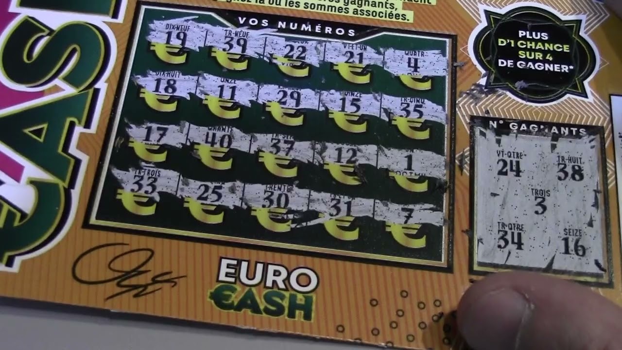 Ticket à Gratter, 2 MYTHIC JUNGLE, 2 CASH POCKET, 2 CASH, 2 TICKET D'OR,