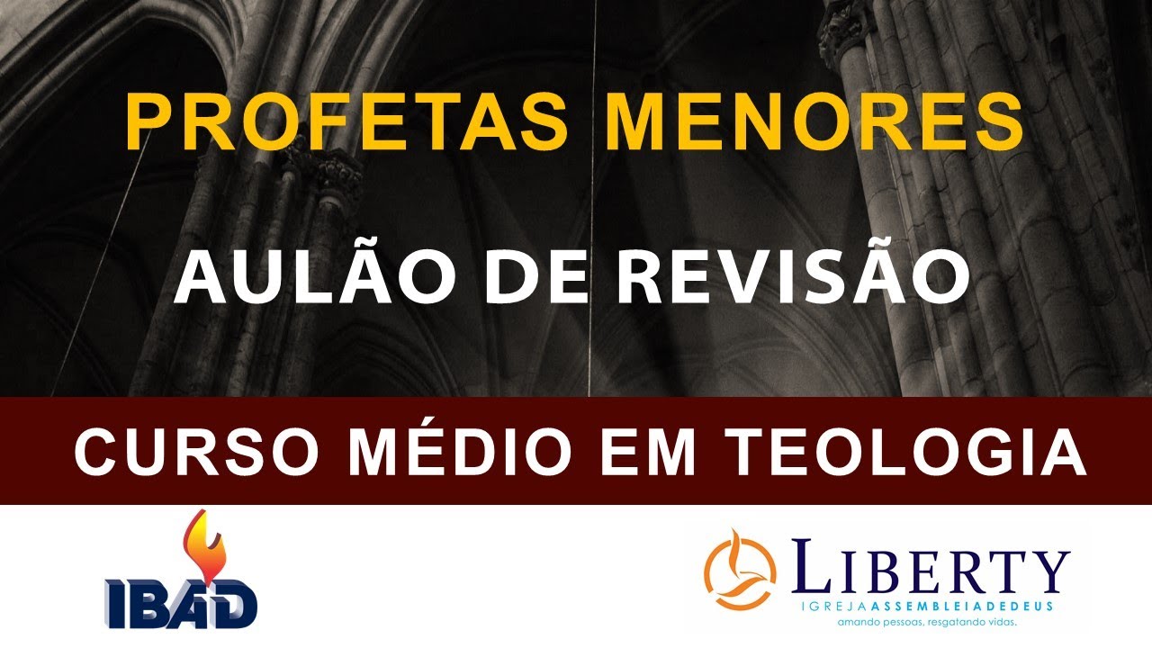 AULÃO DE REVISÃO PROFETAS MENORES