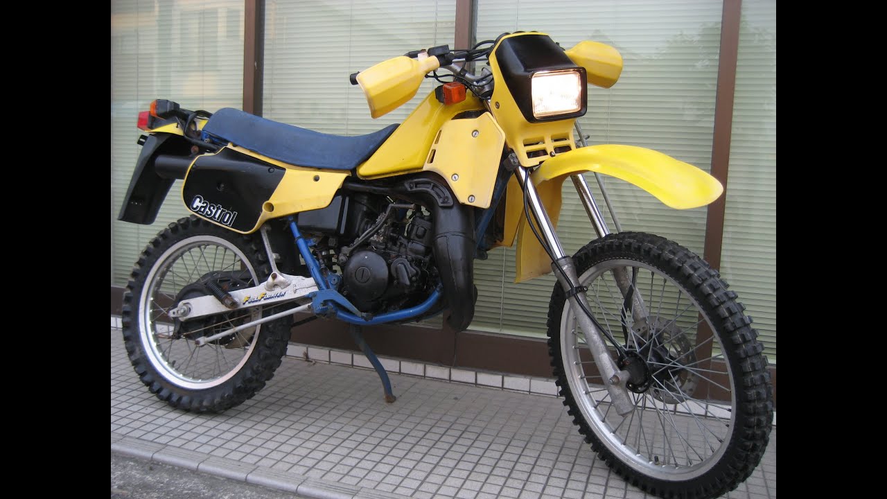 ★SUZUKI　RA125　イエロー　始動走行チェック動画　★