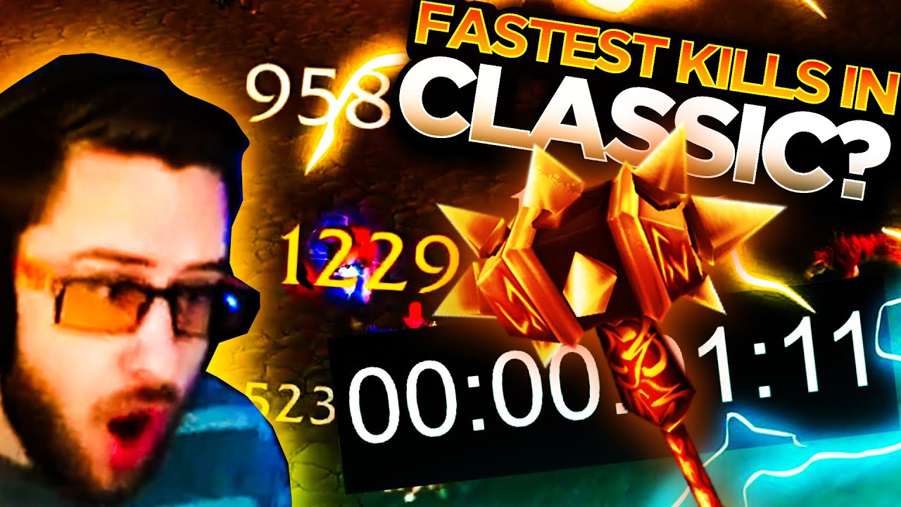 FASTEST KILLS IN CLASSIC? THANKS SULFURAS