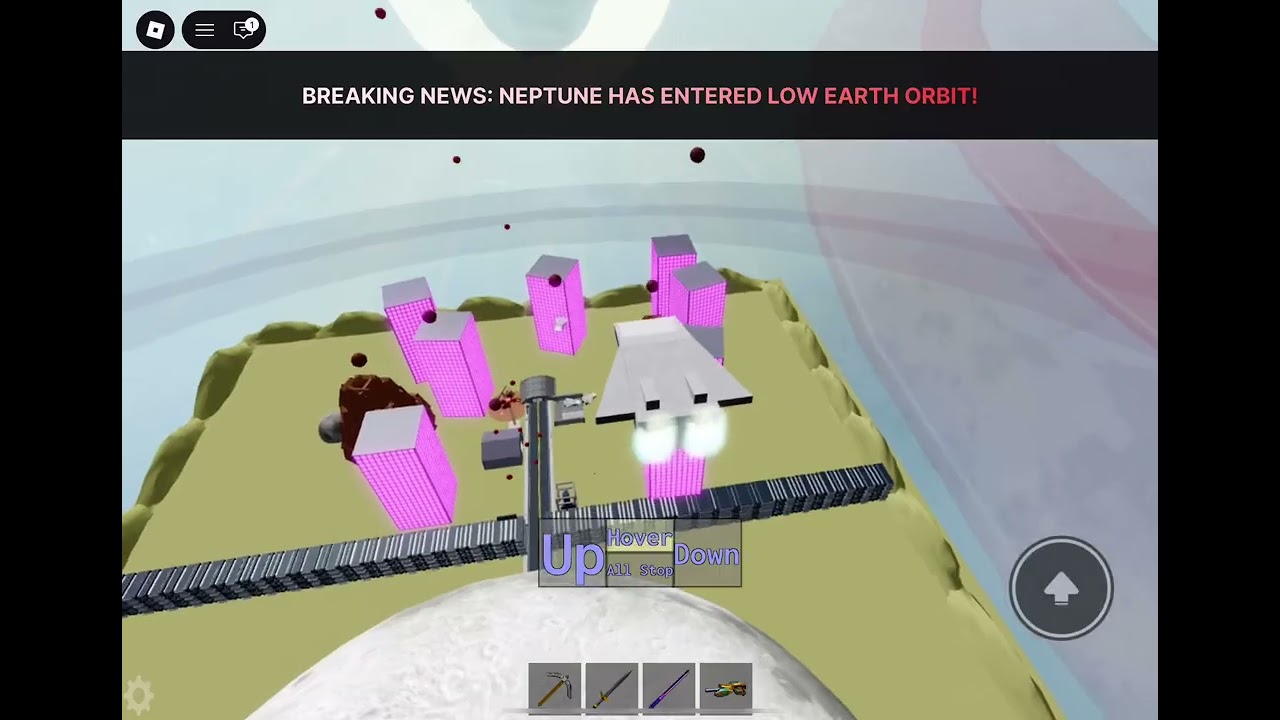 The moon woke up Roblox 1