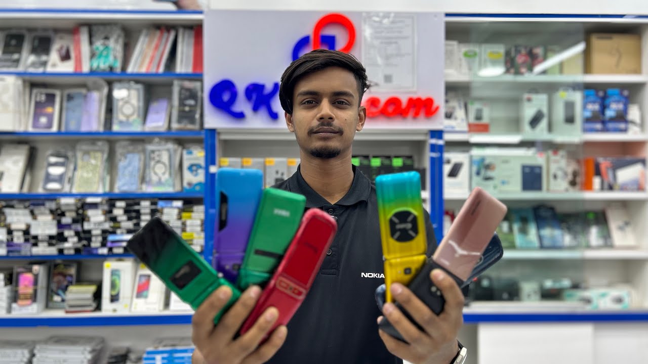 ফোল্ডিং বাটন মোবাইল ফোন কমদামে || flip phone button mobile 2024