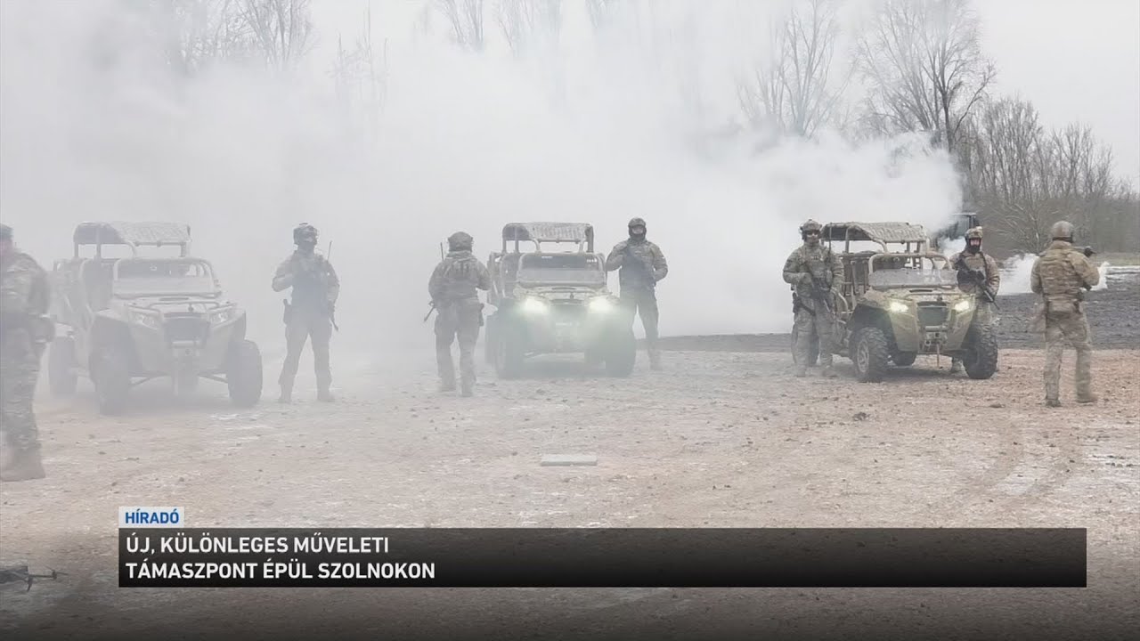 Új különleges műveleti támaszpont épül Szolnokon