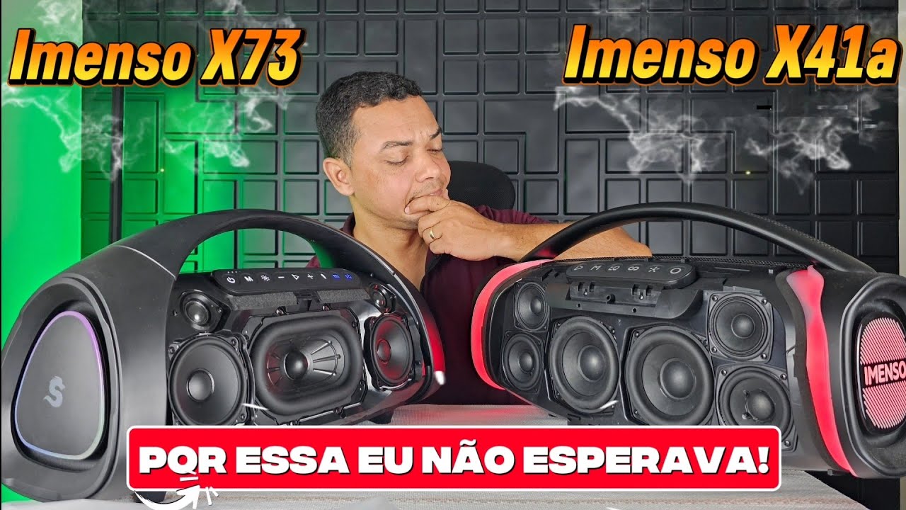 IMENSO X73 ❌️ IMENSO X41a .  Área externa 