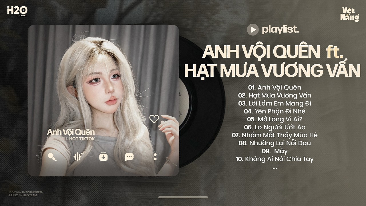 Anh Vội Quên Những Tháng Năm Lofi - Anh Vội Quên ft. Hạt Mưa Vương Vấn - Nhạc Chill TikTok 2026