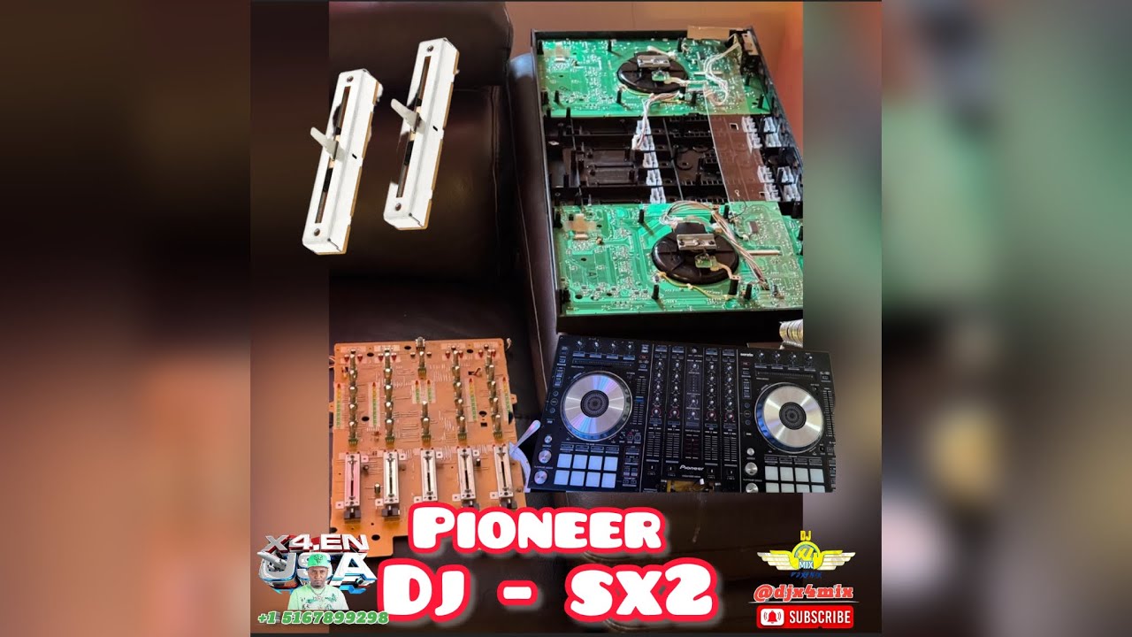 REPARACIÓN PIONEER  DDJ SX2 - Cambio De Fader - #pioneer #consolaDeDeejay #dj