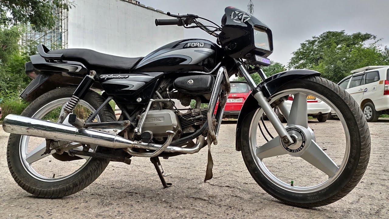 🔥Hero Splendor🔥IBS/i3S headlight glass modification