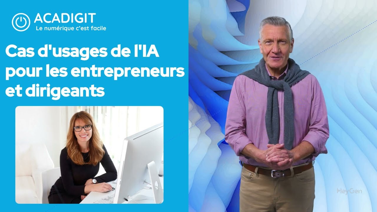 Cas d'usage de l'IA pour entrepreneurs et dirigeants