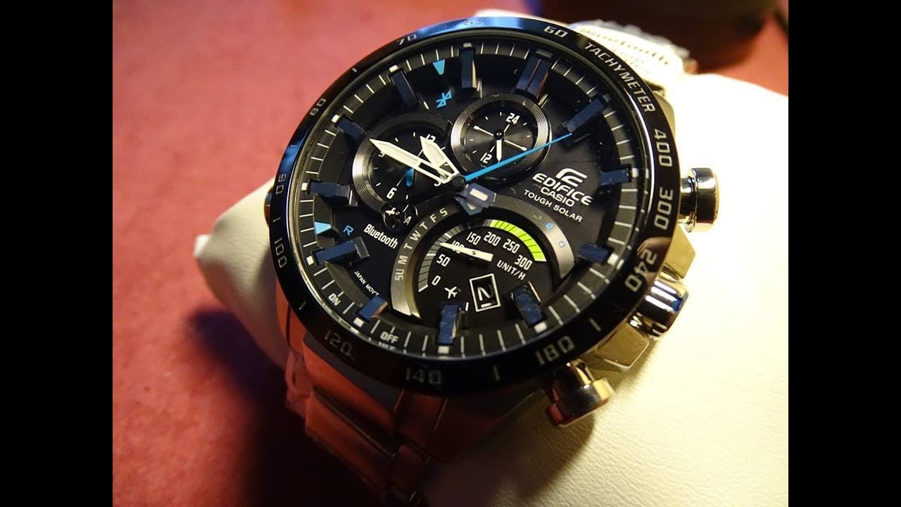 Casio Edifice EQB 501XDB-1A Bluetooth óra bemutatása