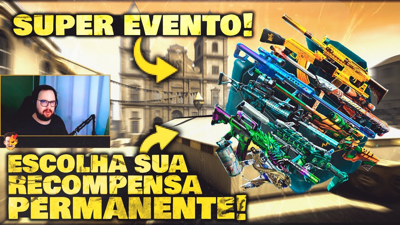 SUPER EVENTO ABSURDO! 🔥 ESCOLHA SUA RECOMPENSA PERMANENTE! 😱 | CrossFire