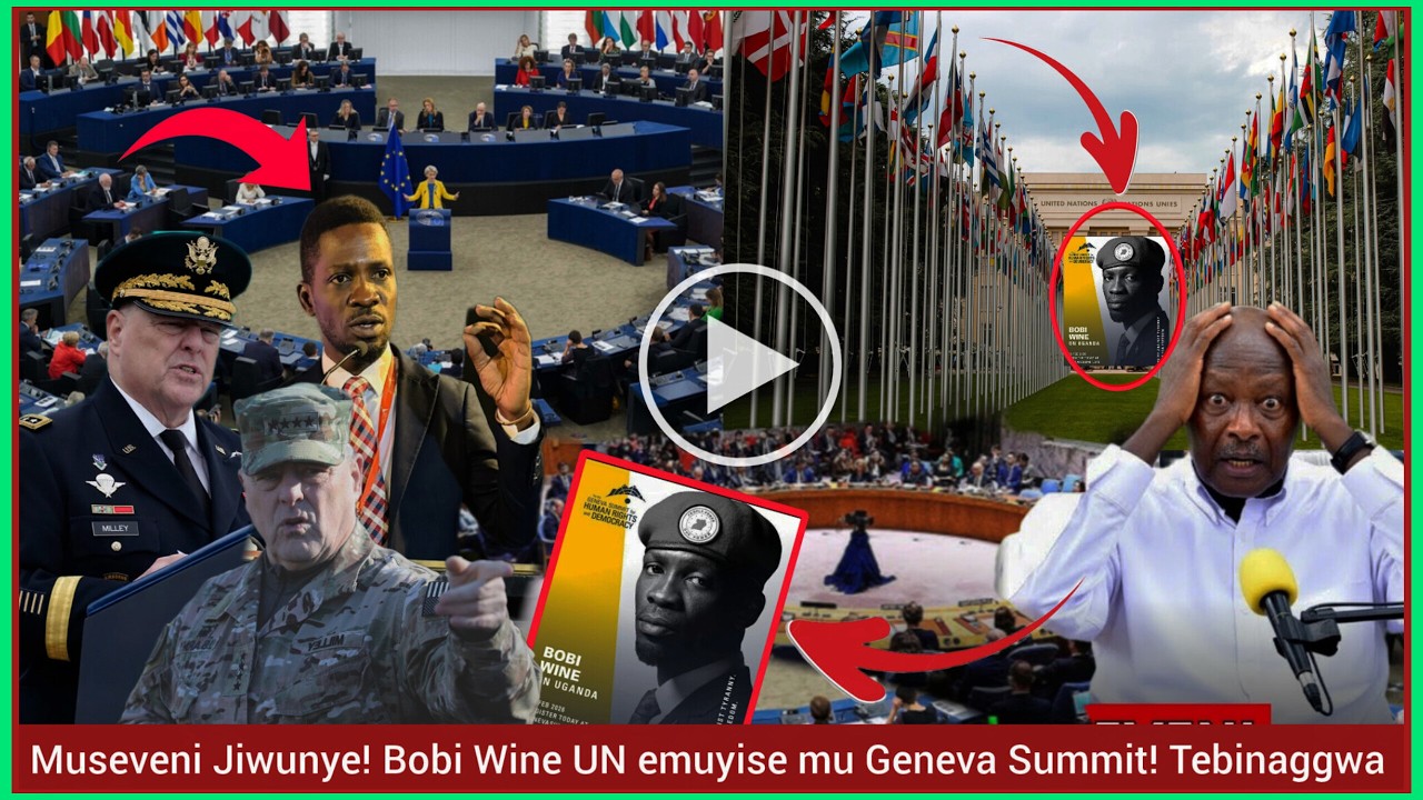 Agatalinda! Museveni Jiwunye! UN etutte Bobi Wine mu Geneva Summit! Ebiragiro ebikambwe kubasibe!