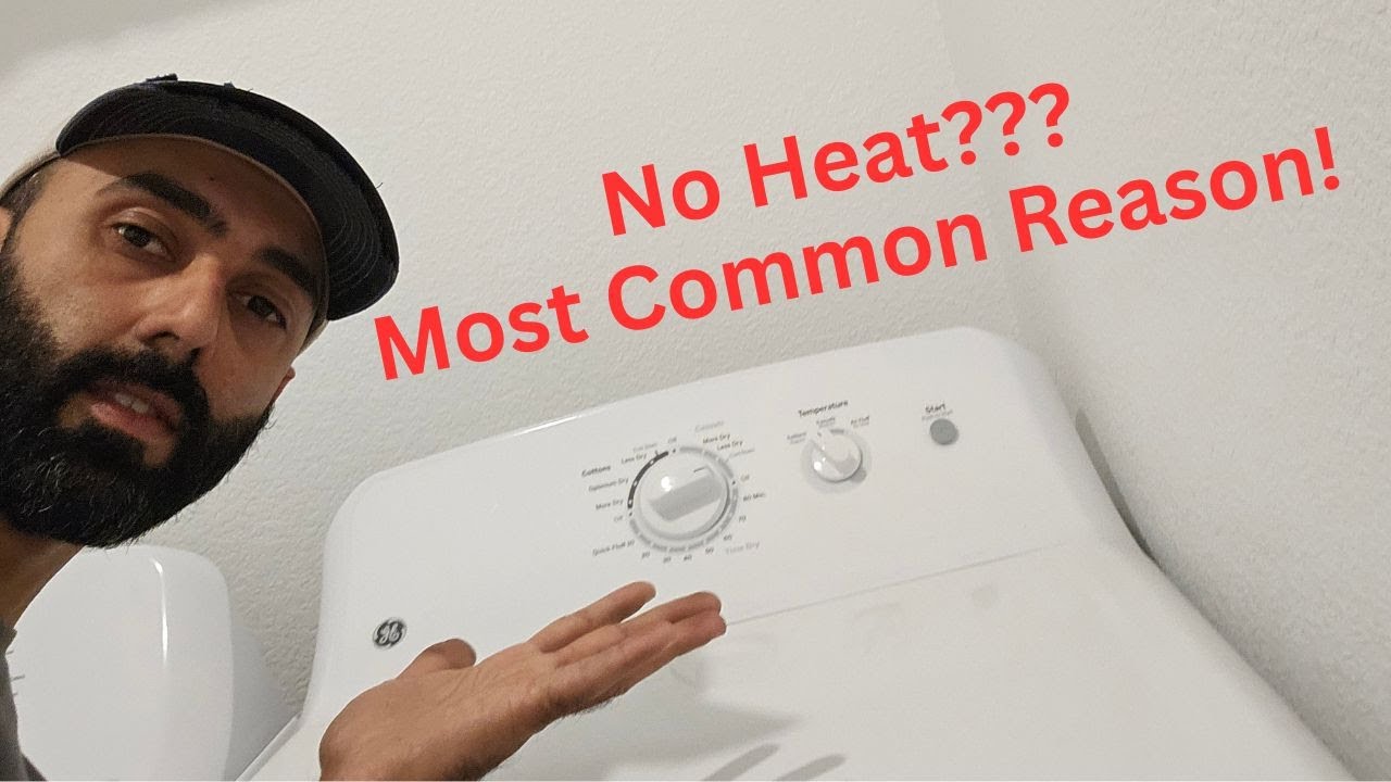 Самая распространенная причина, по которой сушильная машина GE/Hotpoint не нагревается!