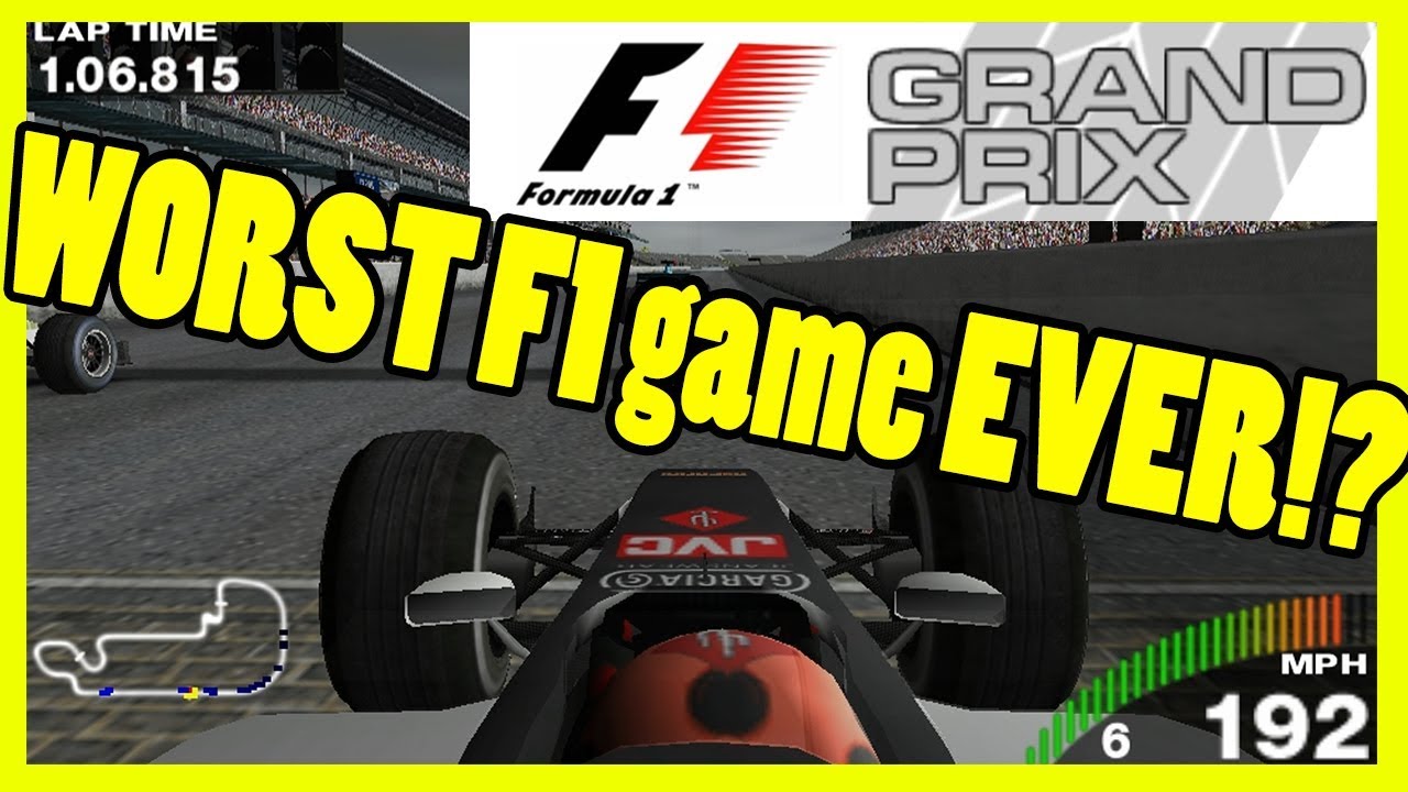 WORST OFFICIAL F1 GAME EVER!? - F1 Grand Prix (PSP 2005) Review