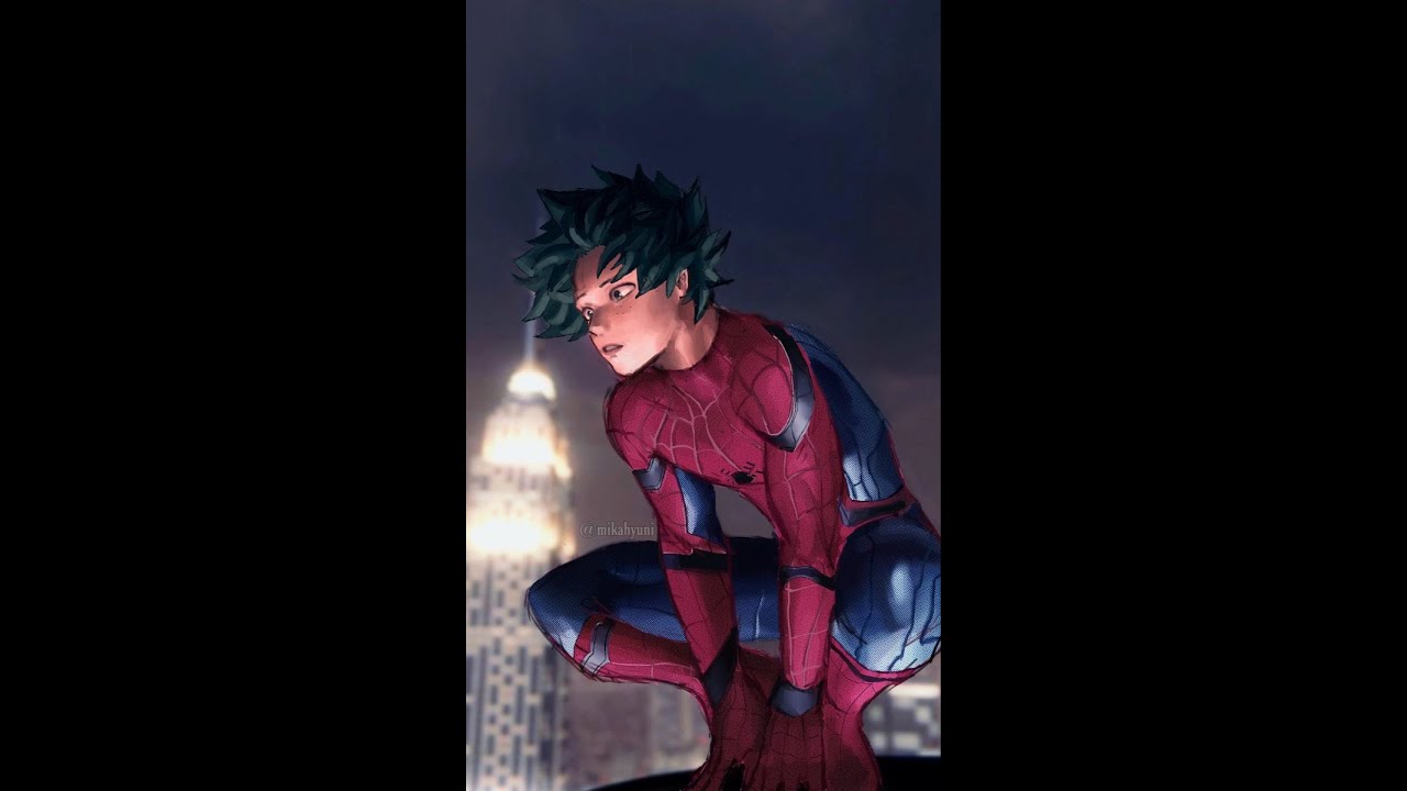 MHA react to Deku as Spiderman