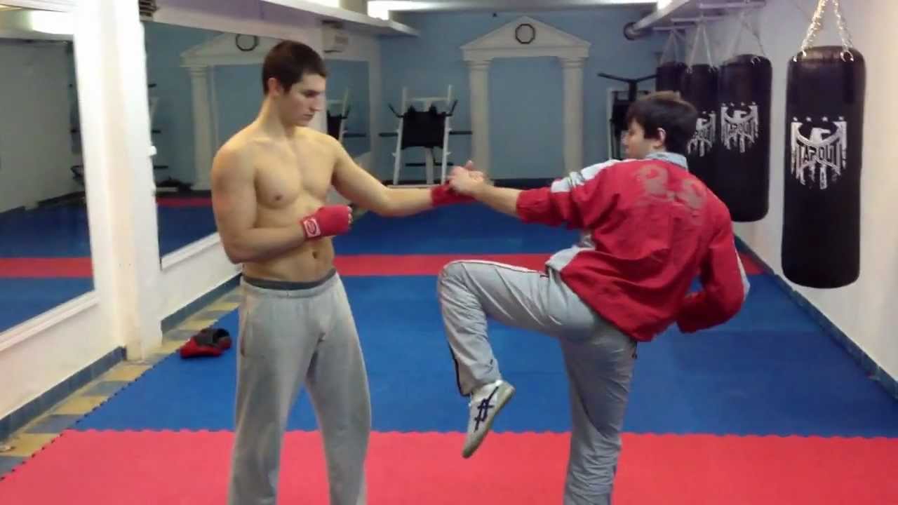 Постановка удара Лоу Кик / Low-Kick