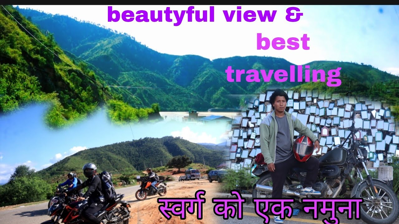 ghar dekhi kathmandu samma pugda yatti ko ramailo ra beautyful view❤️🚲️🛵