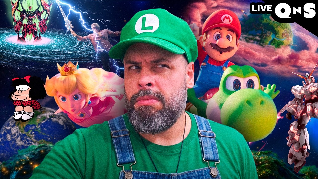 🔴 LIVE DO CAOS: n&atilde;o entenderam Mario Galaxy, crise das tirinhas, lei da T&aacute;bata, Cotas e He-Man