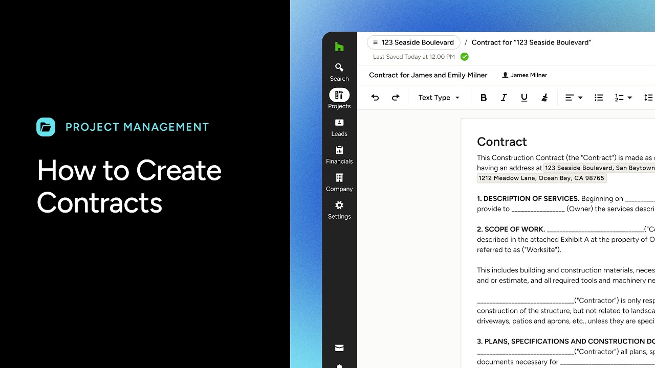 How to Create Contracts