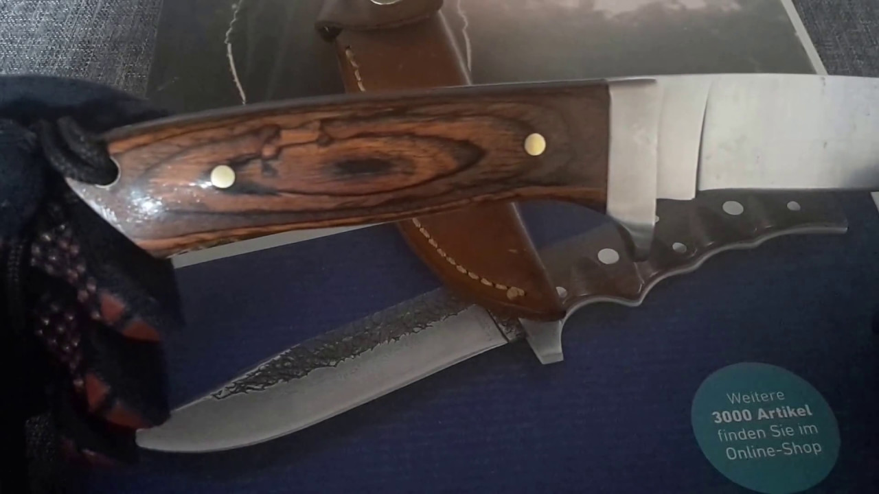 Gürtelmesser Herbertz  Pakkaholz Outdoormesser