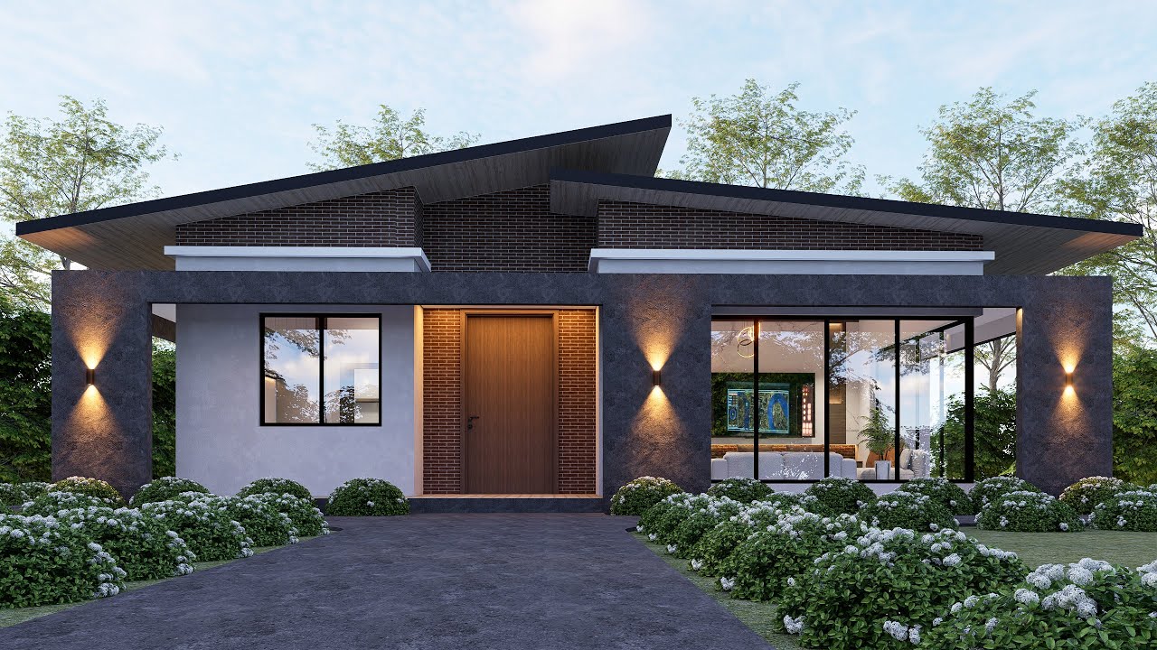 Modern House Design 3-bedroom | 12m x 13m