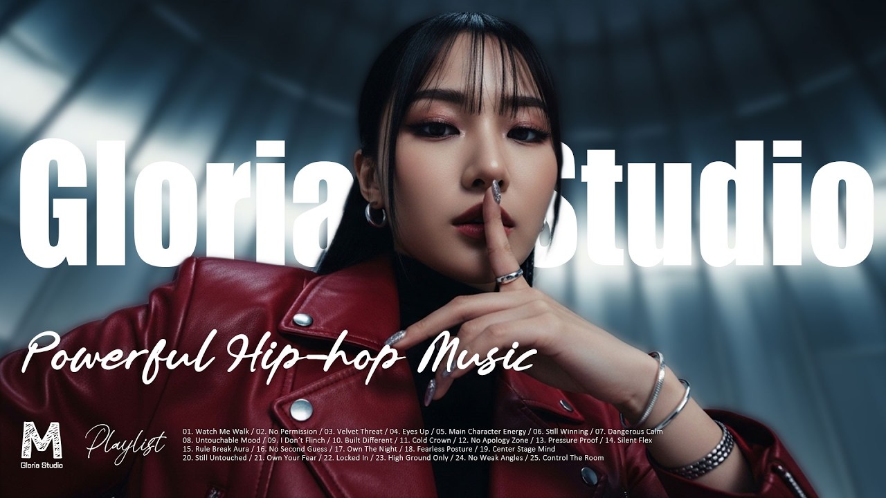 [Powerful Hip-hop Music Playlist] The center of the world is me. | Gloria M Studio