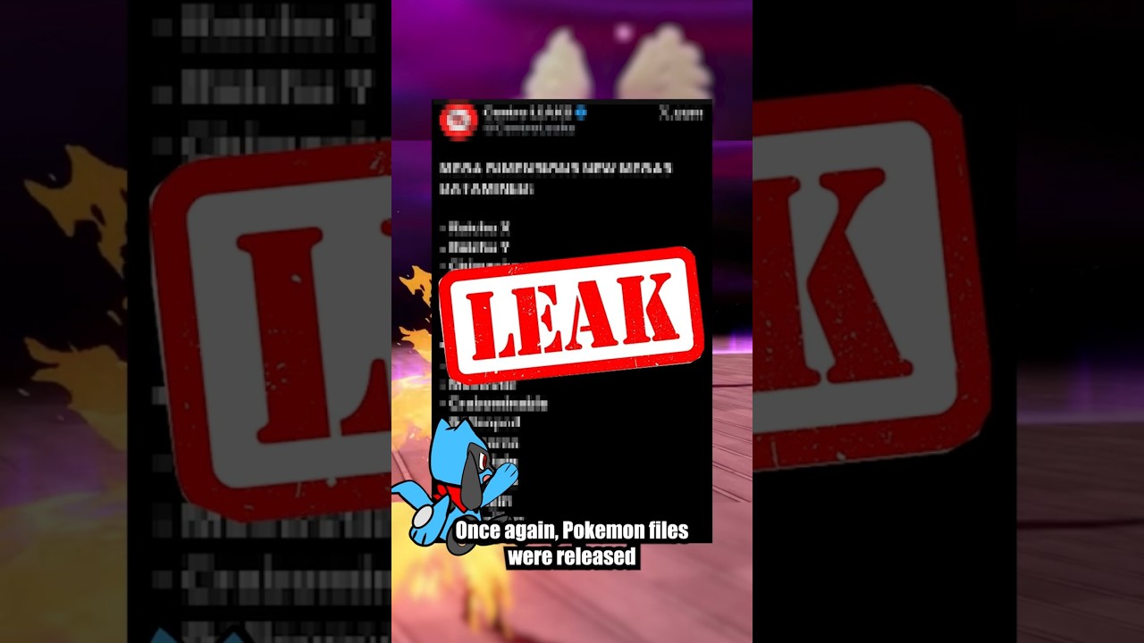 Pokemon снова слили? Утечка Pokemon Legends ZA Mega Dimension! (Сколько раз, чувак)