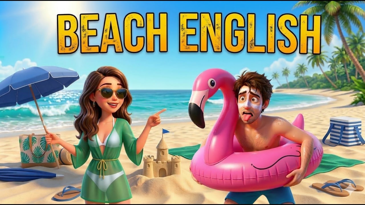 Don't Go to the Beach Until You Watch This | learn English | Daily English