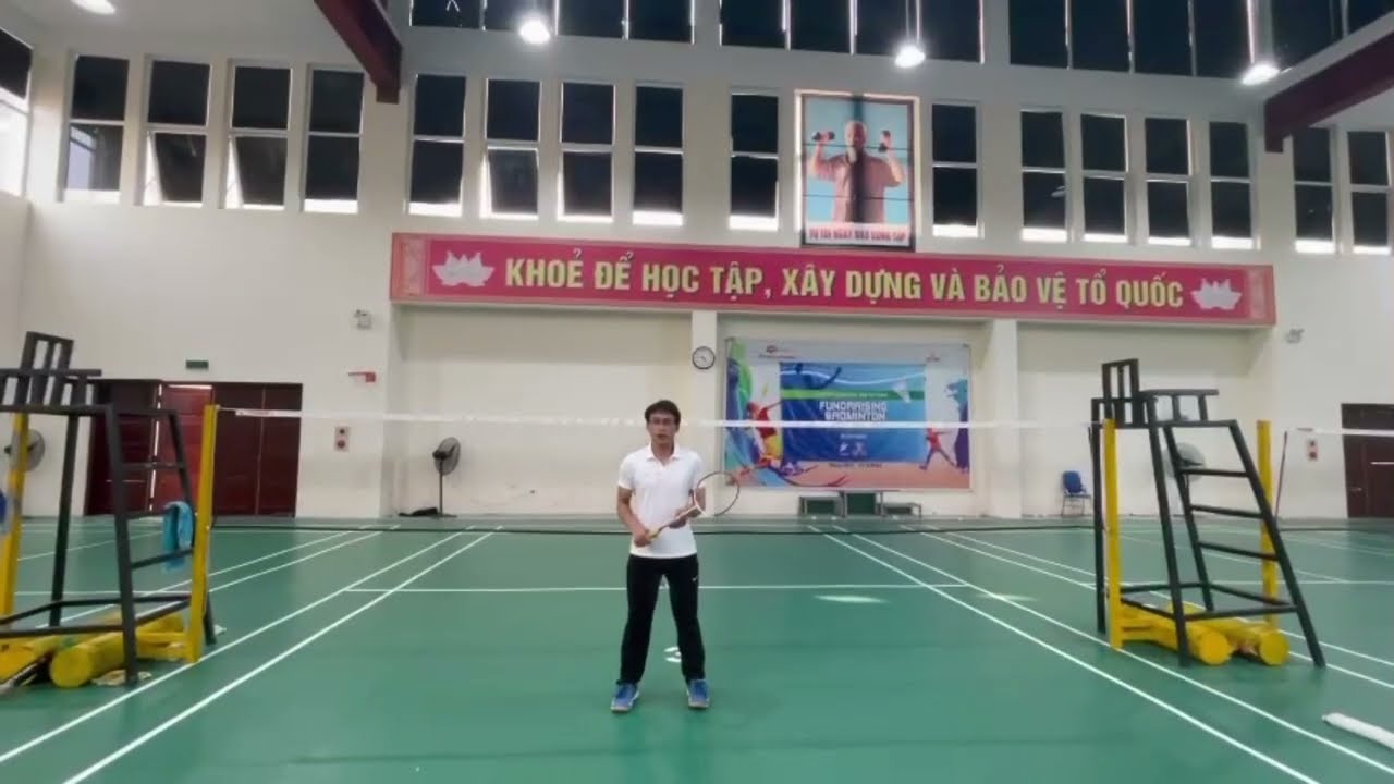 Kĩ thuật di chuyển đơn bước trong Cầu lông - TTTC