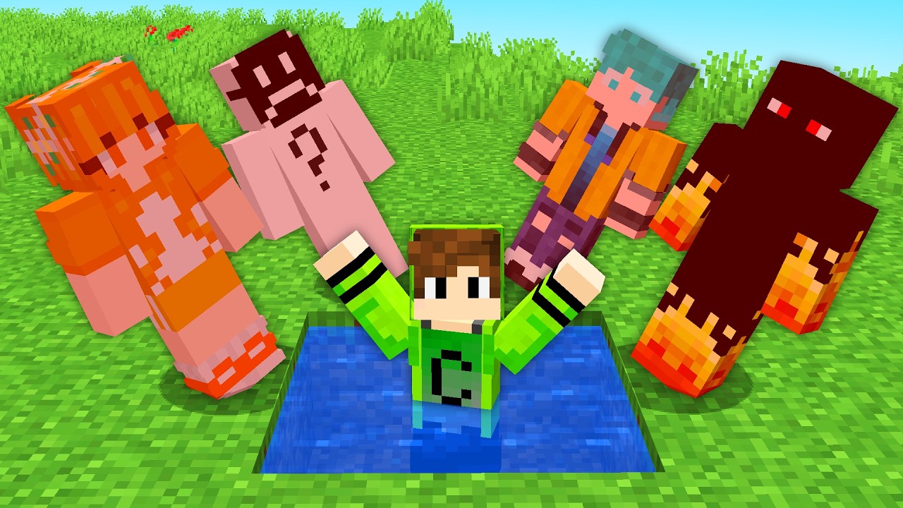 Я НЕ МОГУ ТРОГАТЬ ЗЕЛЁНЫЙ ЦВЕТ в MINECRAFT!