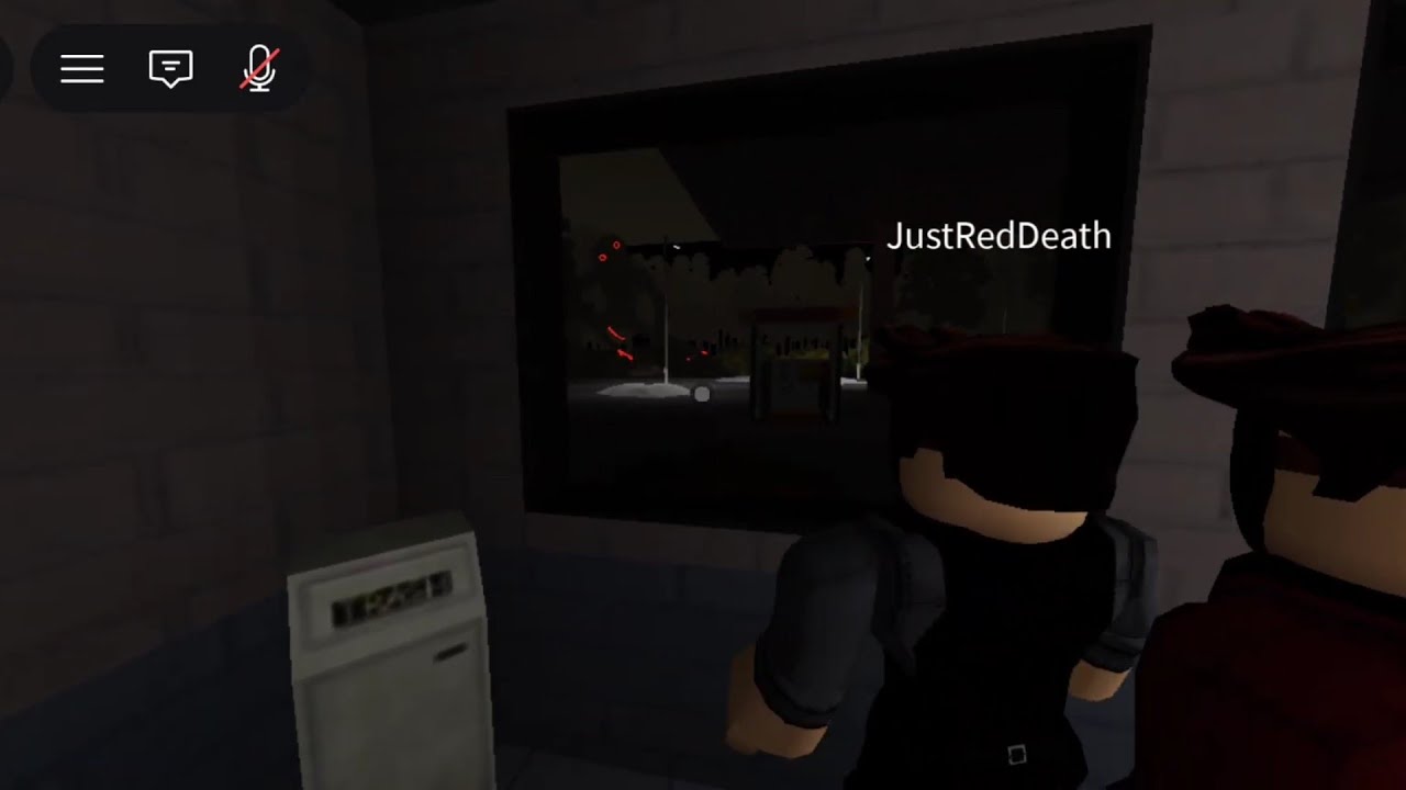 Roblox Infected Gas station [HORROR] W/ @Lasaretus and @JustRedDeath