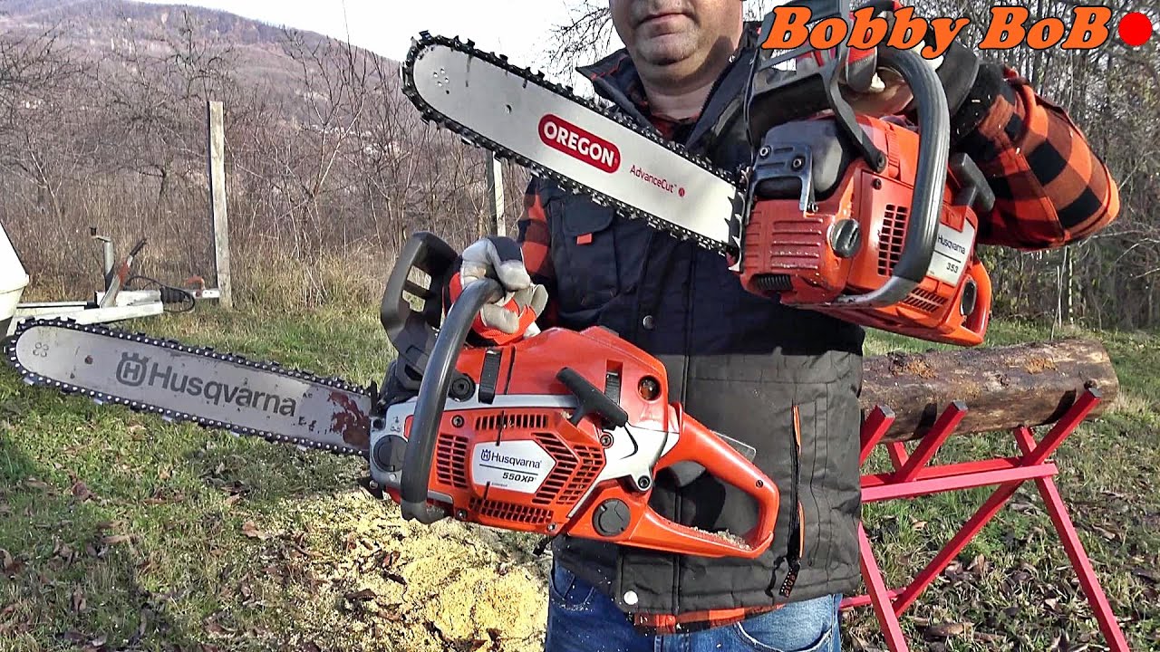 550xp vs 353 - Husqvarna
